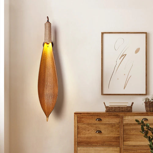 lustre japonais wabi-sabi art rétro pour décoration intérieure - vue 5 sur 8