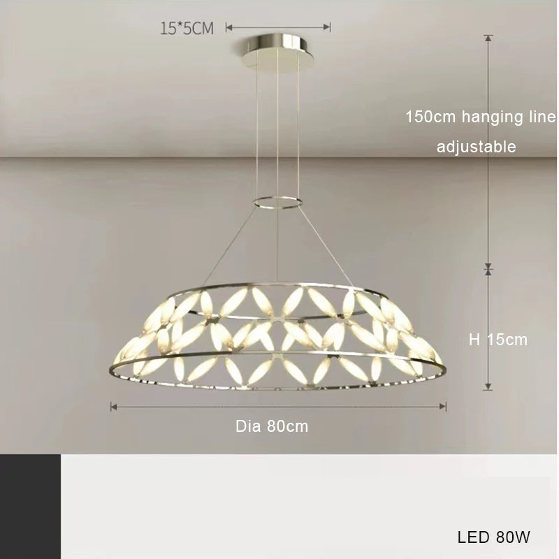 suspension LED minimaliste décoration noël