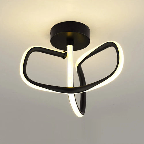 plafonnier led minimaliste pour éclairage intérieur moderne - vue 6 sur 7