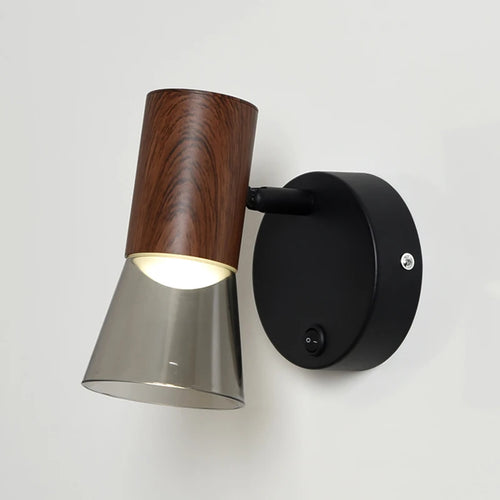 applique murale led modernes avec interrupteur et lampe de chevet