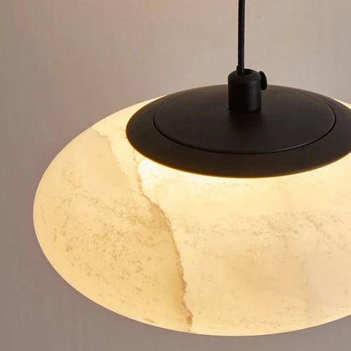 suspension en marbre à led design nordique décoratif pour intérieur - vue 6 sur 7
