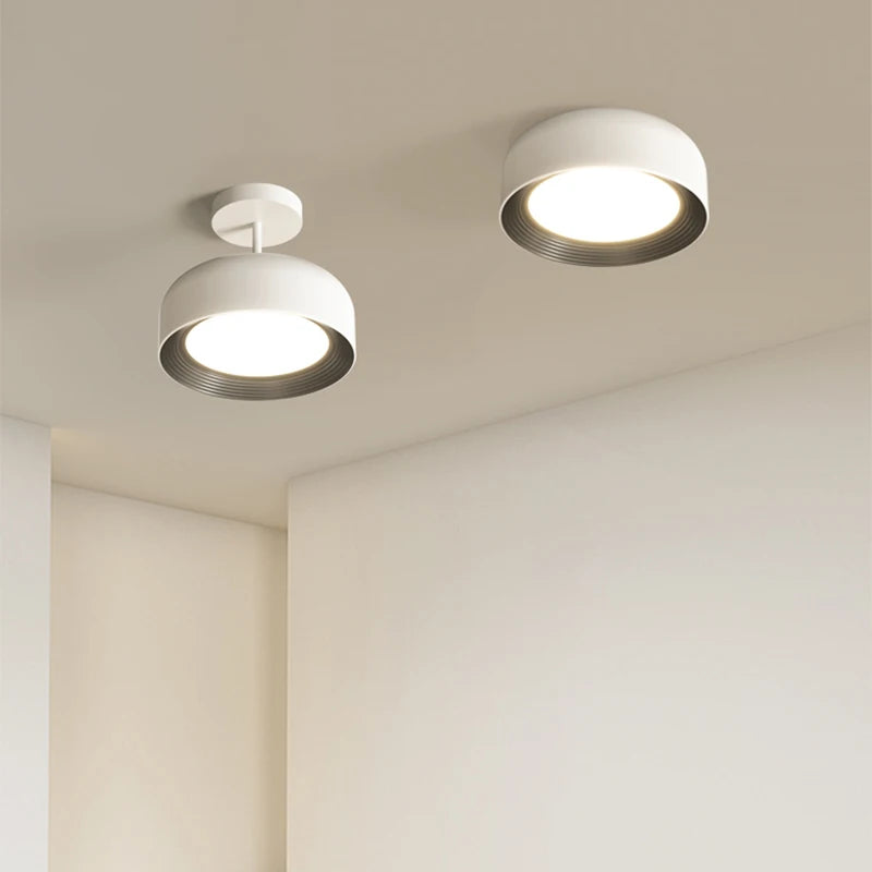 plafonniers rétro à spectre complet protection des yeux bauhaus chrome - vue 3 sur 8