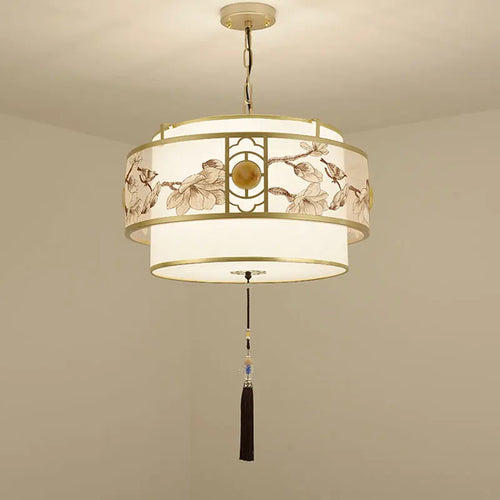 lustre restaurant chinois éclairage intérieur rétro suspension table nouvelle collection - vue 4 sur 9