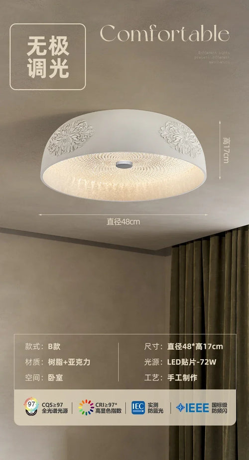 suspension sculptée lumineuse design moderne pour intérieur élégant - vue 8 sur 9