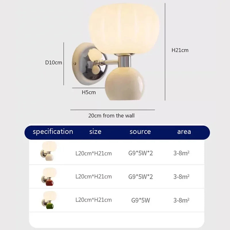 applique murale moderne design pour éclairage intérieur élégant - vue 6 sur 9
