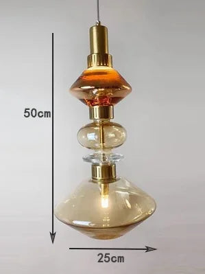 lustre en vitrail personnalisé pour décoration intérieure lumineuse - vue 7 sur 11