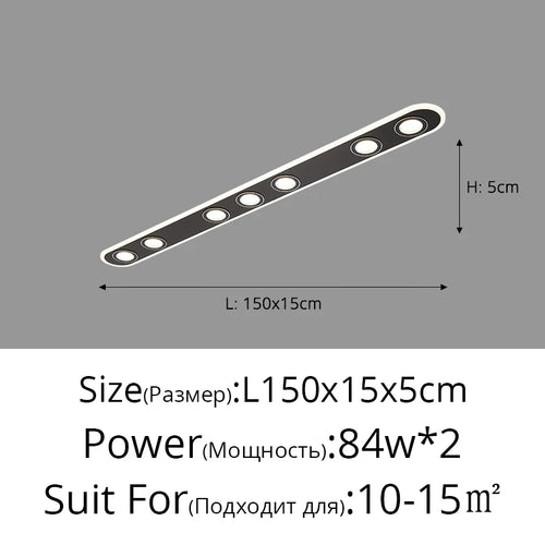 plafonnier led moderne pour décoration intérieure élégante et contemporaine - vue 21 sur 20