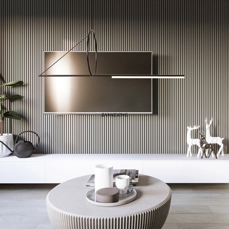 suspension led design scandinave luminaires maison déco - vue 6 sur 7
