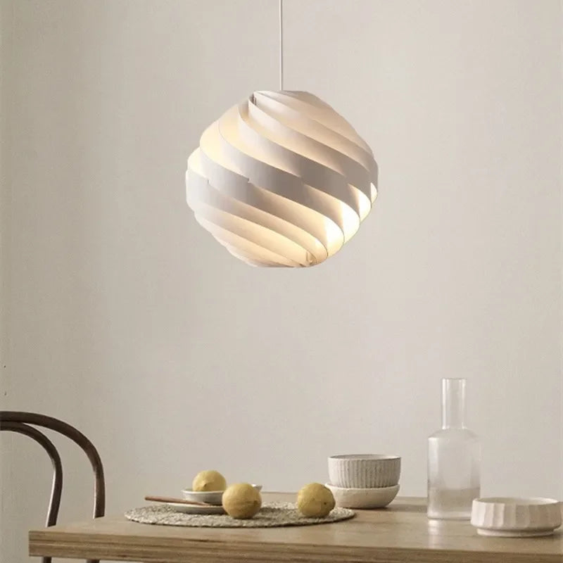 Gubi Turbo suspension design globe suspension lampe blanche pour salon lampes de chevet résidentielles maison table à manger lumières