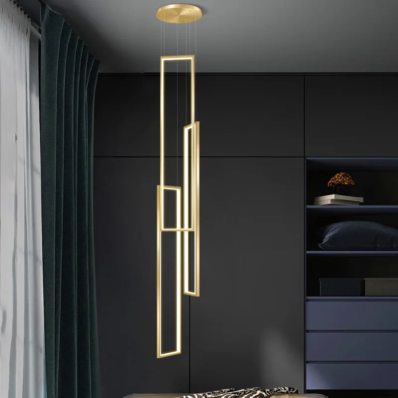 plafonnier nordique moderne pour loft et espaces créatifs - vue 5 sur 17