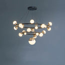 suspension led design moderne cordon réglable 	 créative
