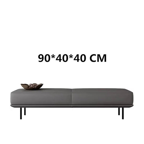 tabouret de luxe nordique rembourré tendance et confortable - vue 13 sur 24