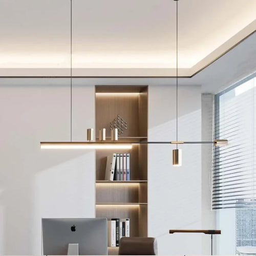 suspension led style nordique idéales pour table alimentaire - vue 6 sur 6