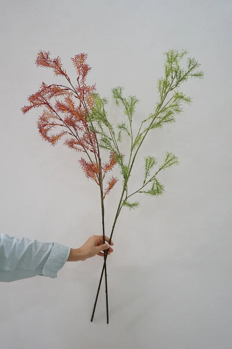 fougère artificielle à longue branche pour décoration intérieure - vue 3 sur 6