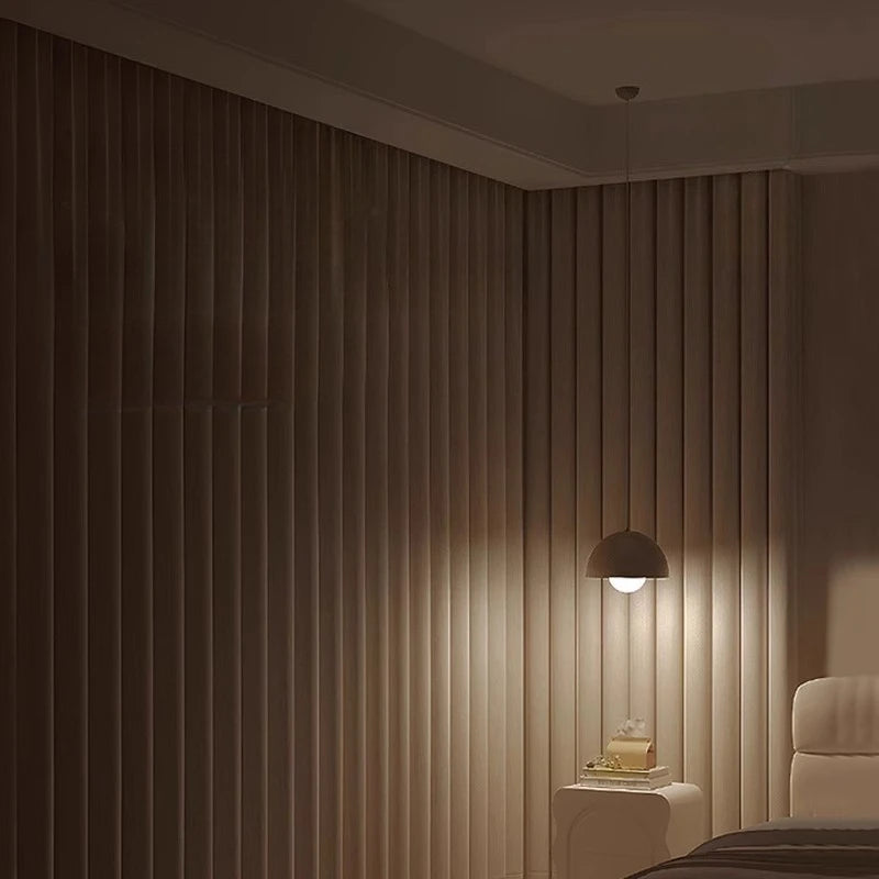Rideau occultant moderne motif géométrique salon chambre - vue 4 sur 13