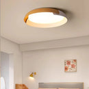 Plafonnier LED en forme de bois au design nordique moderne