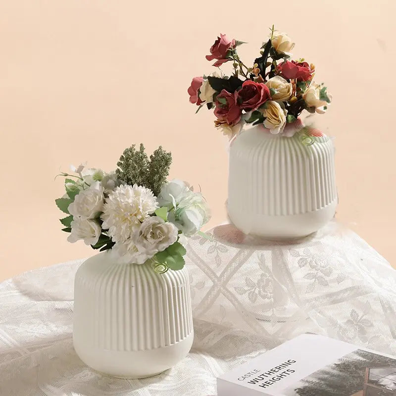 vase créatif nordique pour fleurs et plantes naturelles - vue 2 sur 7