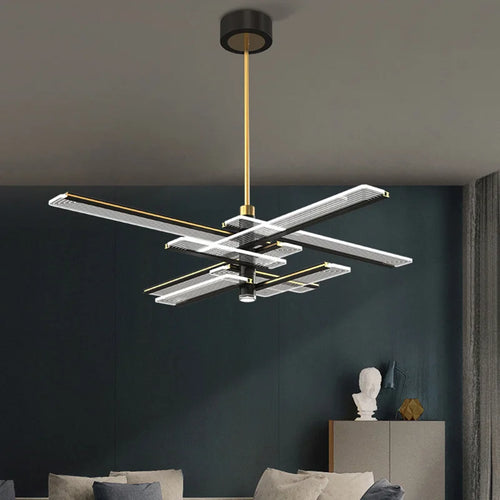 lustre led minimaliste postmoderne créatif design suspension