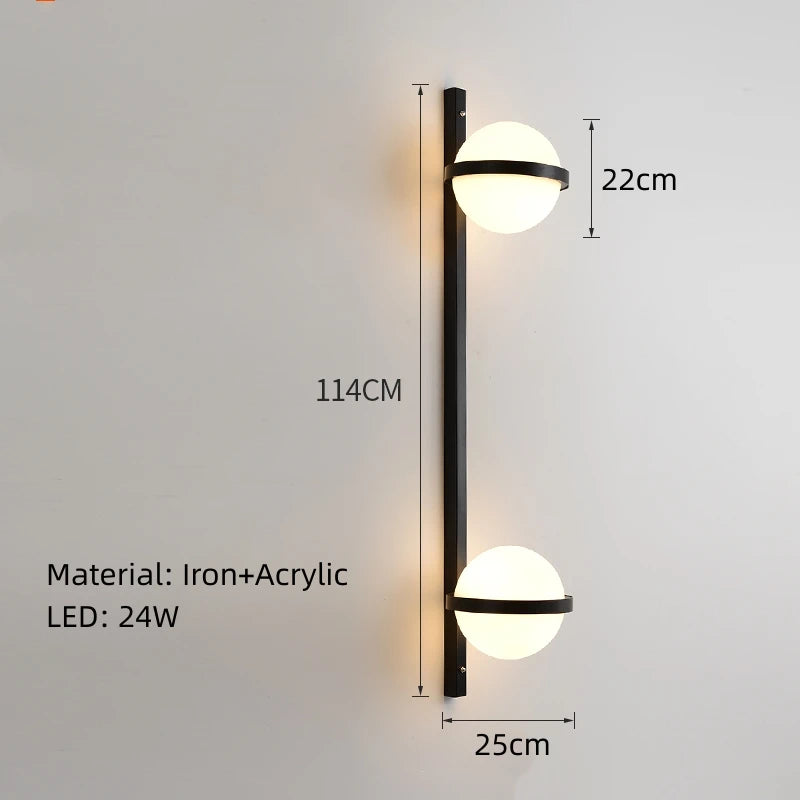 lustre moderne nordique avec pot de fleur led suspendu - vue 17 sur 18