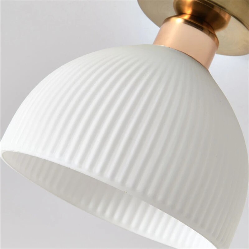 Plafonnier simple moderne blanc - vue 8 sur 23