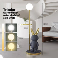 lampadaire nordique design lapin pour chambre enfant