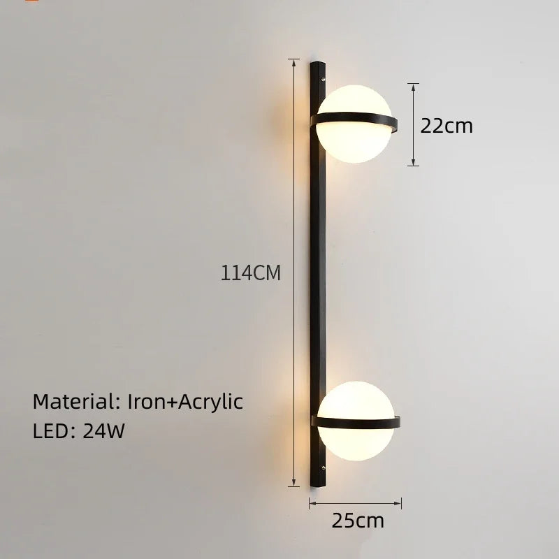lustre moderne diy led avec pot de fleurs pour jardin céleste - vue 8 sur 18
