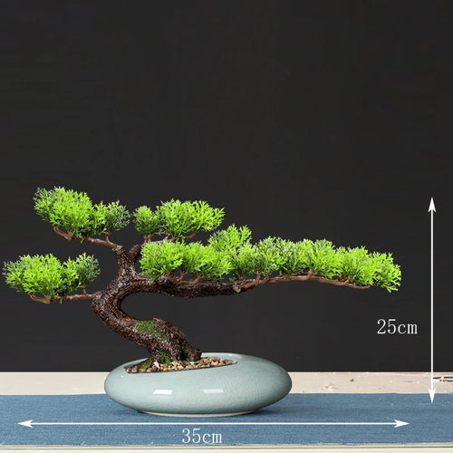 faux arbre bonsaï pour décoration intérieure et aménagement paysager - vue 20 sur 36