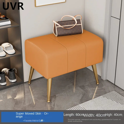 banc à chaussures moderne et luxueux avec assise confortable - vue 4 sur 10