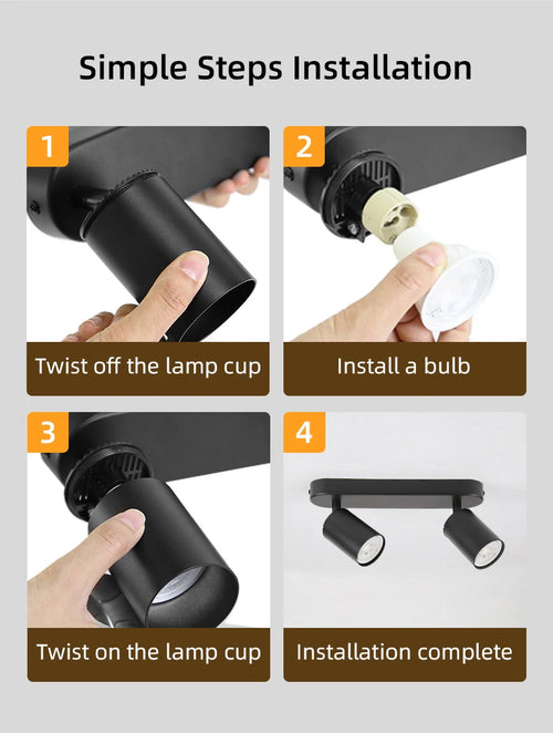 spot led remplaçable pour décoration intérieure moderne et élégante - vue 5 sur 10