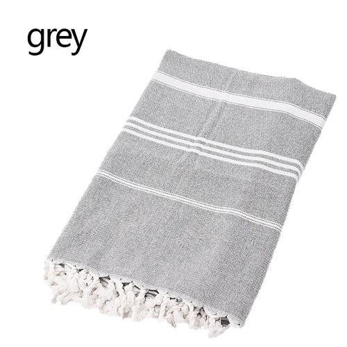 serviette de plage extra large coton sechage rapide