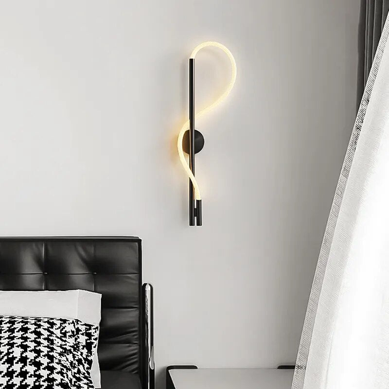 Applique de chevet minimaliste moderne - vue 3 sur 7