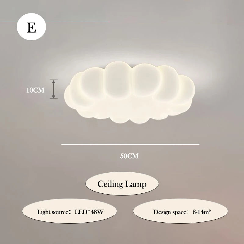plafonnier moderne romantique pour chambre d enfant - vue 10 sur 12