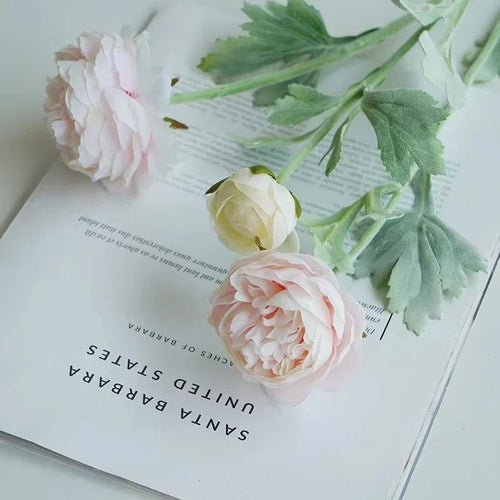 bouquet de pivoines artificielles pour décoration mariage fête - vue 8 sur 9