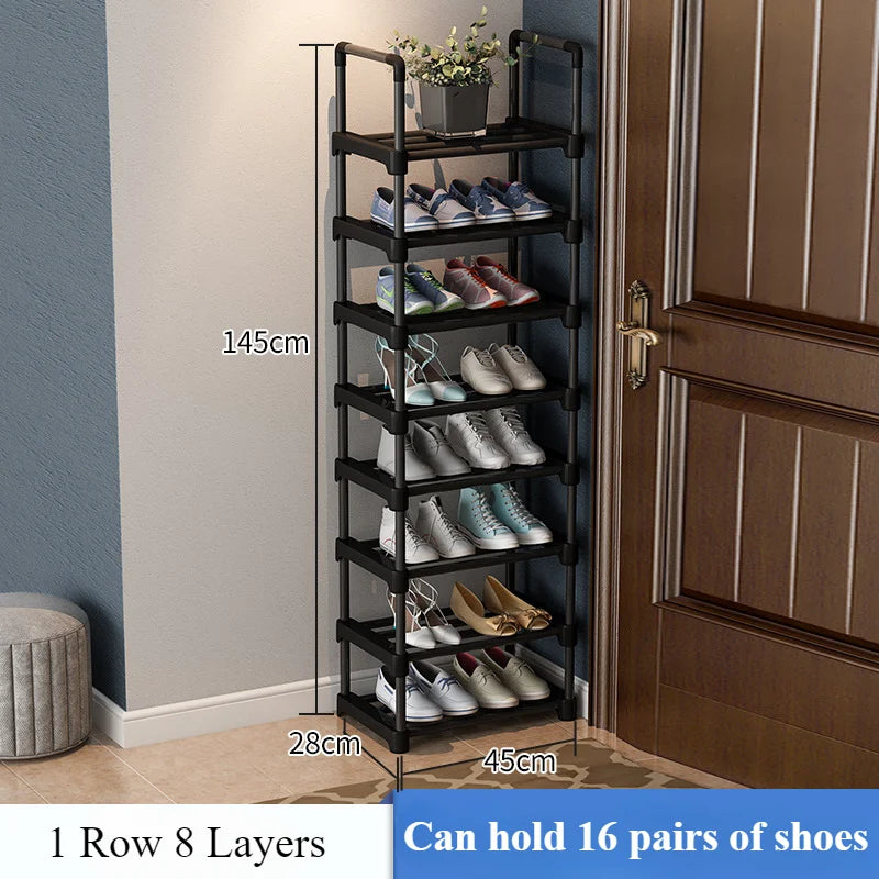 étagère à chaussures amovible multicouche pour rangement pratique - vue 10 sur 11