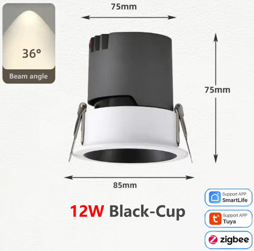 spot led cob zigbee intensité variable en aluminium - vue 10 sur 17