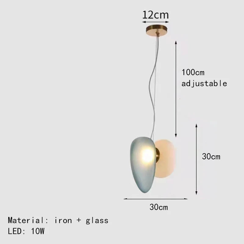suspension LED design moderne avec fil réglable - vue 21 sur 28