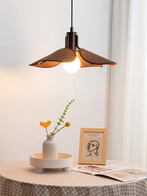 suspension en tissu vintage wabi sabi pour décoration intérieure