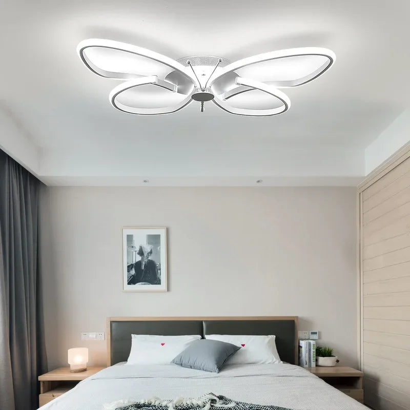 lustre intérieur moderne à leds pour décoration maison - vue 7 sur 8