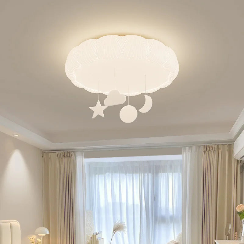 plafonnier led coquille romantique pour garçon ou fille