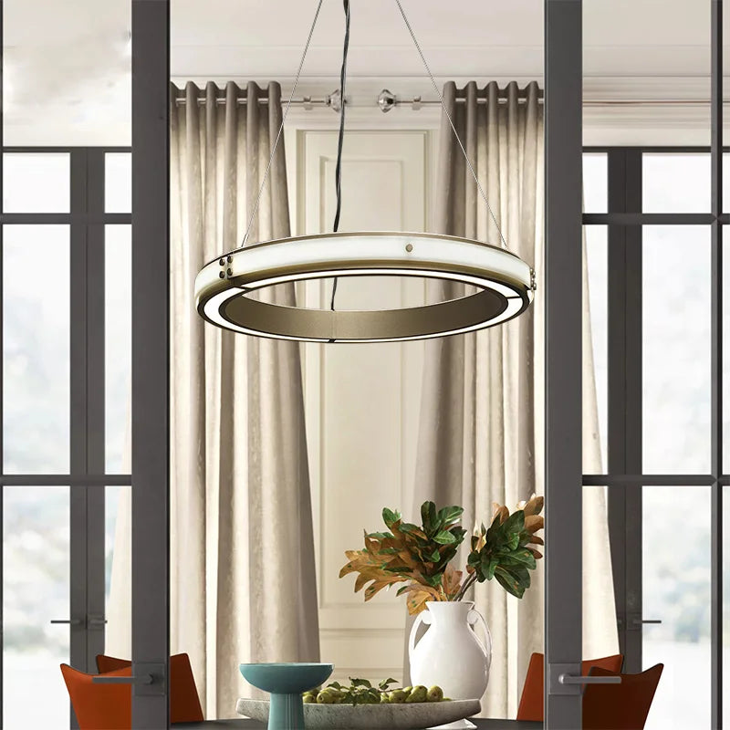 suspension en fer design moderne pour décoration intérieure élégante - vue 5 sur 7