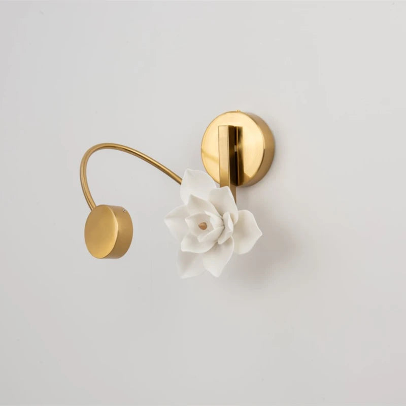 applique murale à led lotus pour décoration intérieure moderne - vue 7 sur 9