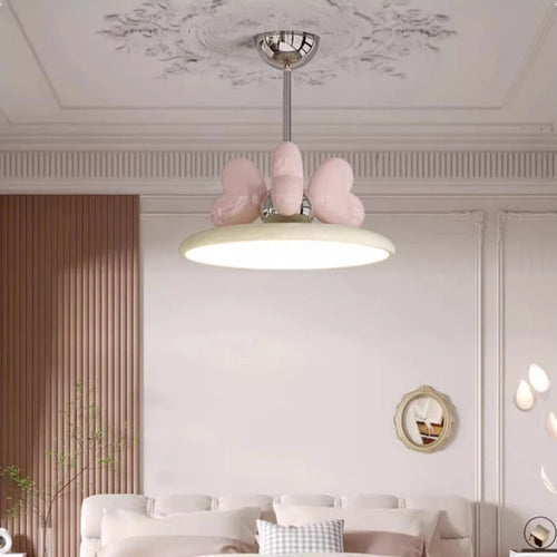 lustre romantique mignon pour chambre de princesse enfant - vue 2 sur 12