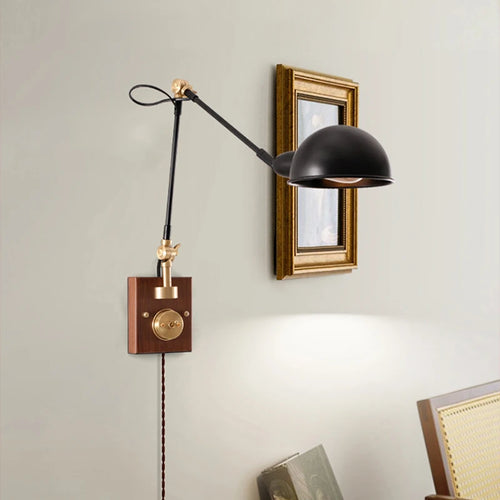 applique murale moderne à bras long luminaire décoratif d'intérieur - vue 3 sur 7
