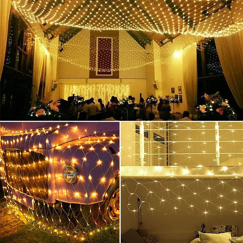 guirlande lumineuse led féerique pour noël et mariage - vue 7 sur 10