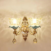 lustre rétro en céramique style européen pour intérieur