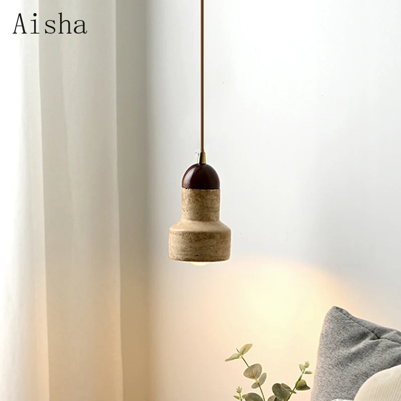 suspension en marbre pour décoration d'intérieur moderne - vue 3 sur 7