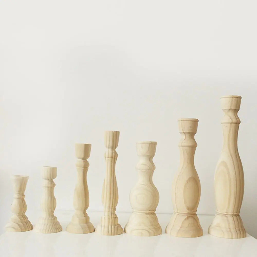 chandeliers rustiques rétro en bois pour fête mariage et artisanat - vue 3 sur 9