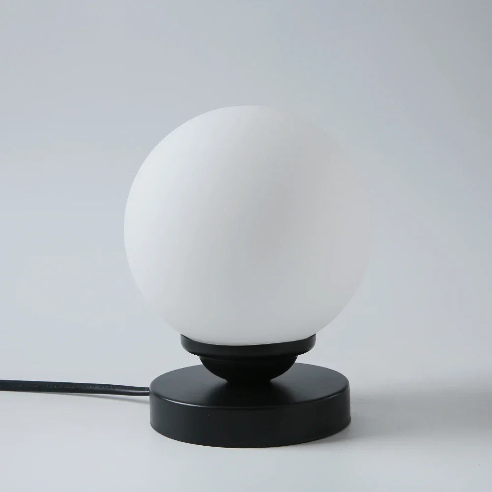 lampe de lecture led en verre doré pour décoration intérieure - vue 4 sur 8