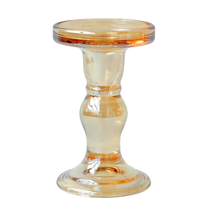 bougeoir en verre pour bougie chauffe-plat décoratif outdoor - vue 18 sur 24