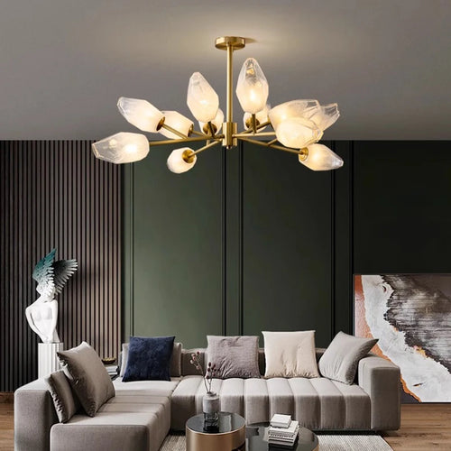 lustre moderne pour éclairage intérieur suspendu - vue 5 sur 10